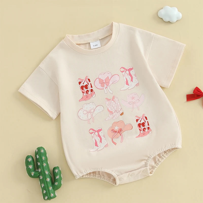 Boots and Bows Onesie