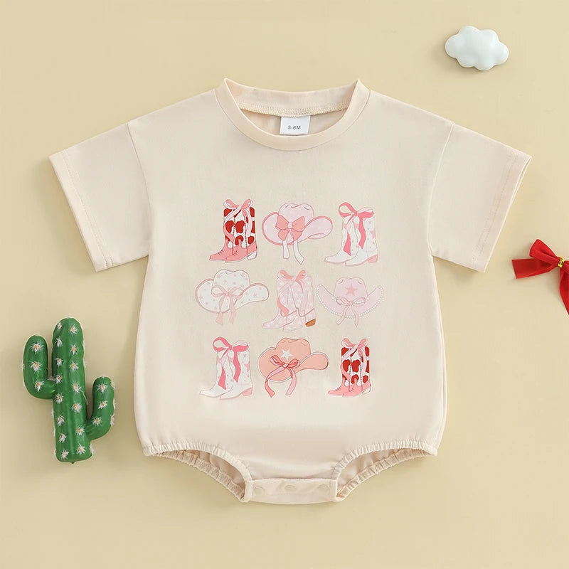 Boots and Bows Onesie