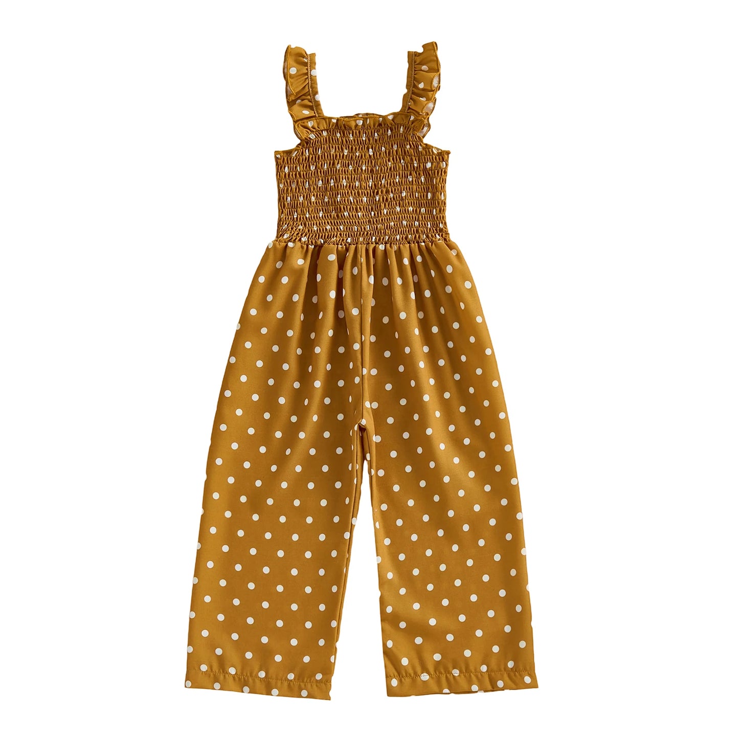 Polka Dot Wide Leg Jumpsuit