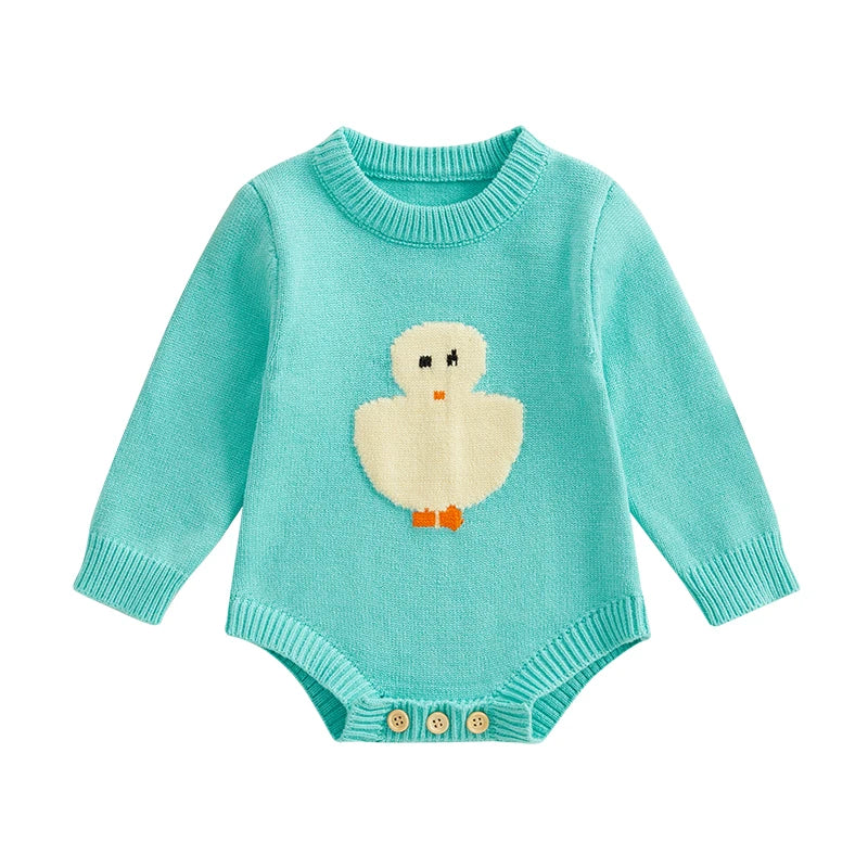 Fuzzy Easter Onesies