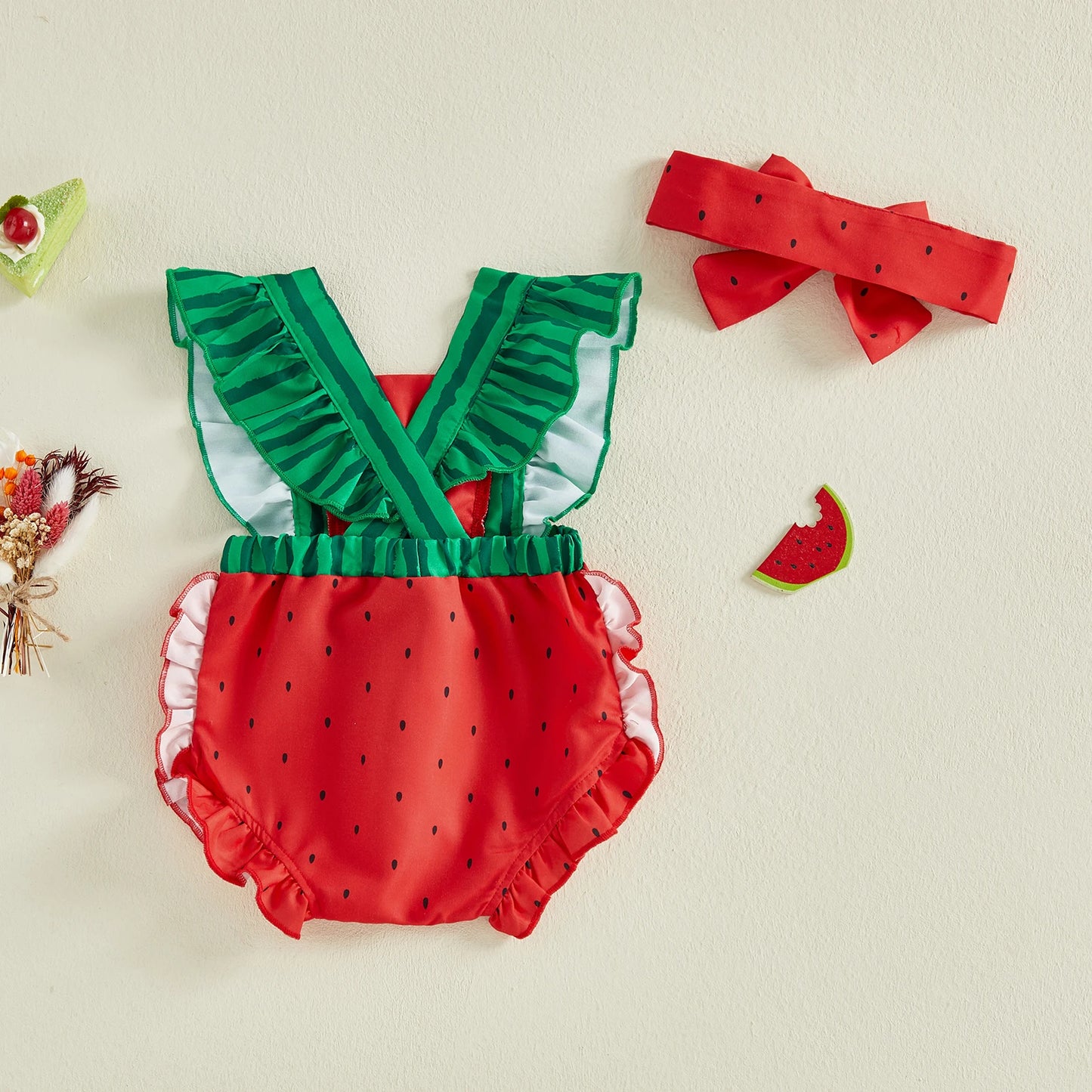 Strawberry Romper
