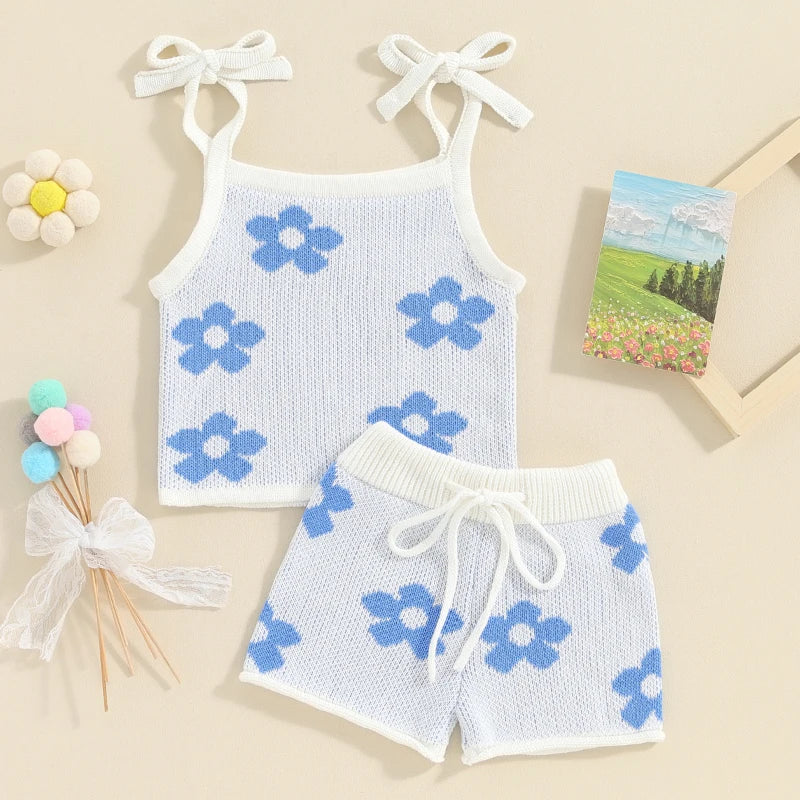 Knit Daisy Set