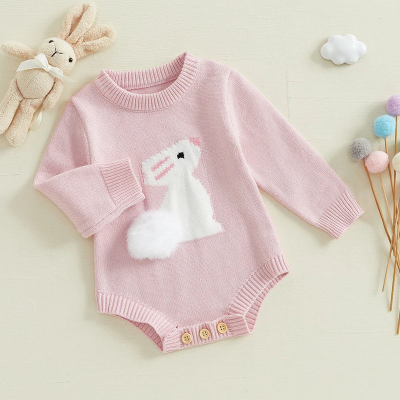 Fuzzy Easter Onesies