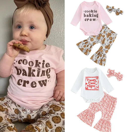 Cookie Baking Crew Flare and Tee Set