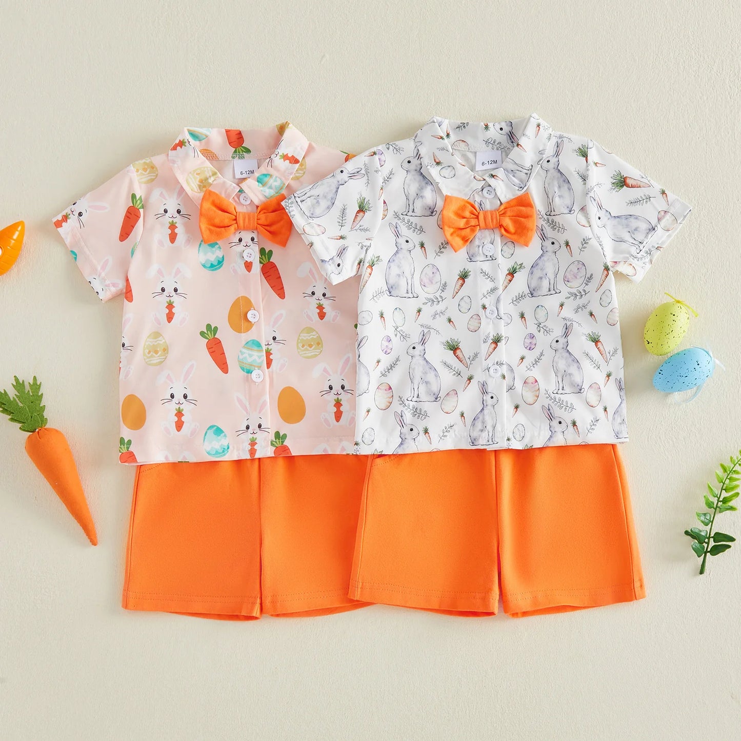 Boys Easter Button Down Set