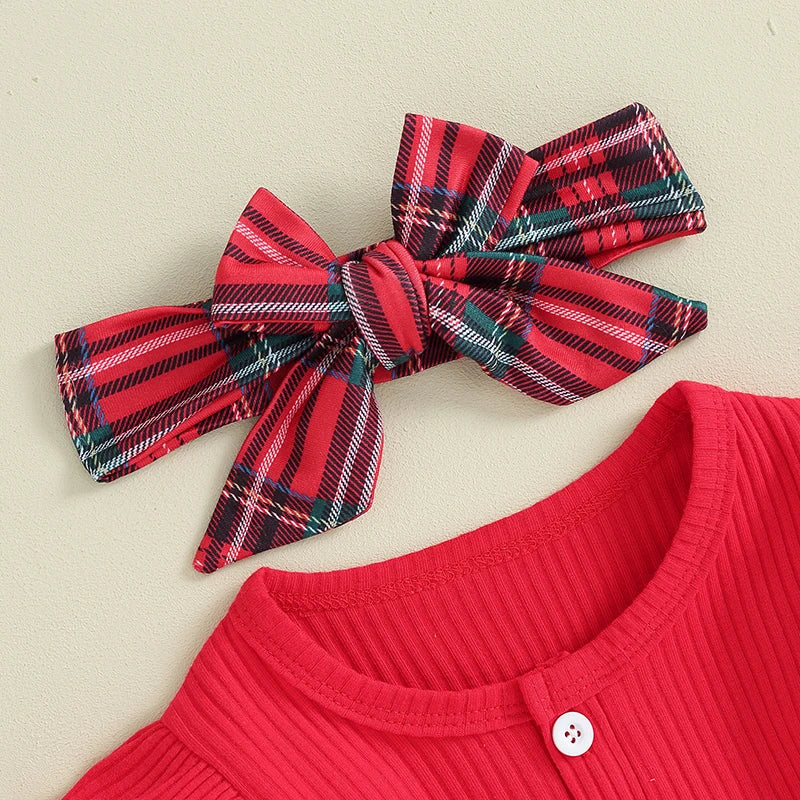 Ruffles and Tartan Set