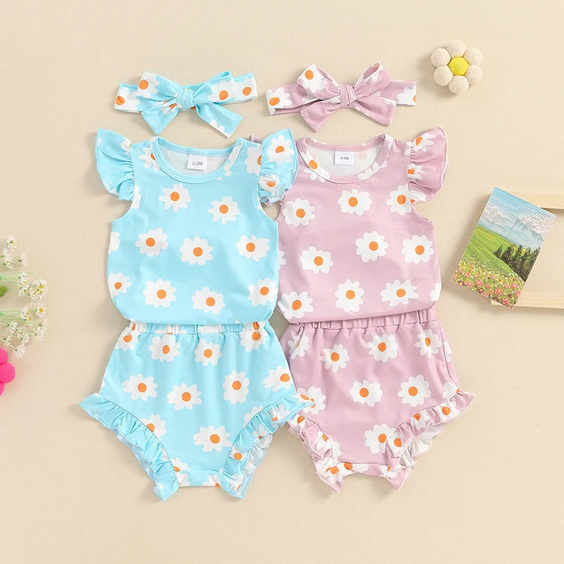 Daisy Tee and Bummies Set