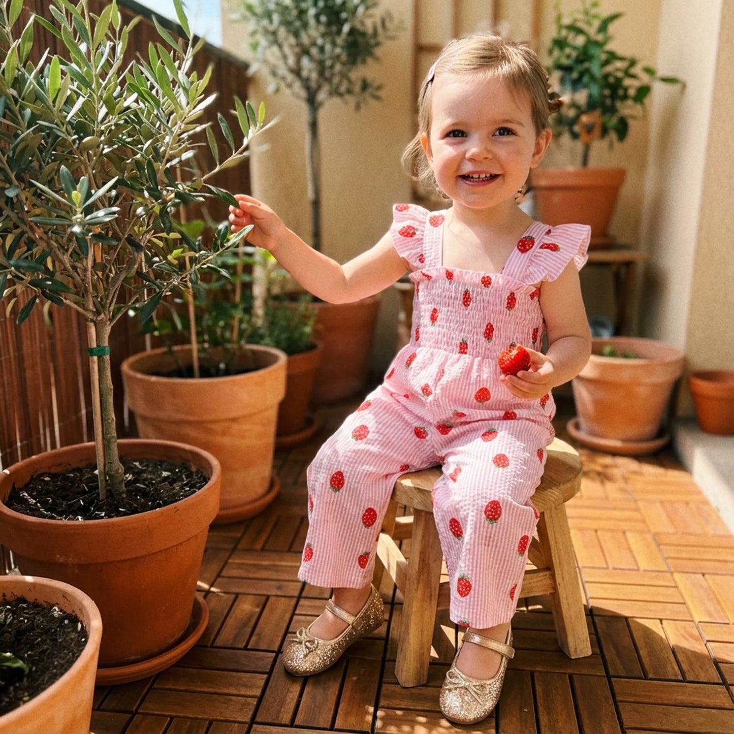 Berries and Cherries Jumpsuit