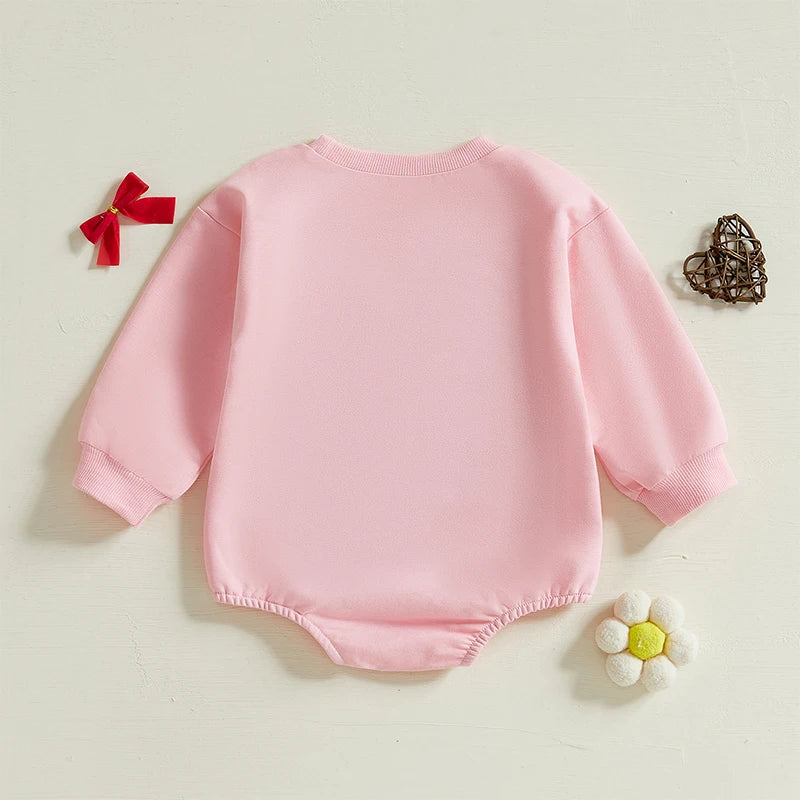 Heart Bow Onesie