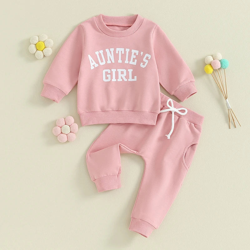 Auntie's Girl Sweat Set