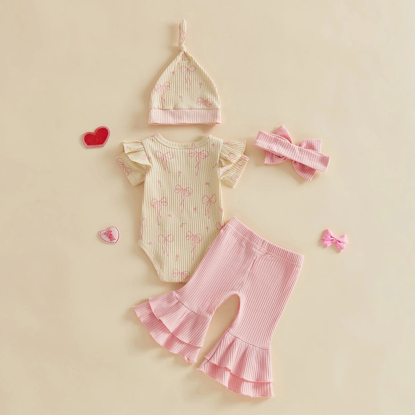Pink Bows Set