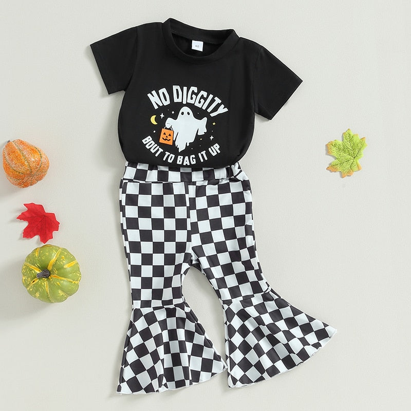 No Diggity Tee and Flares Set