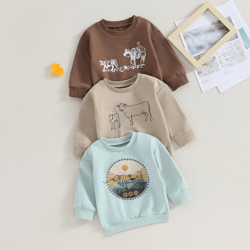 Boys Western Sweatshirts