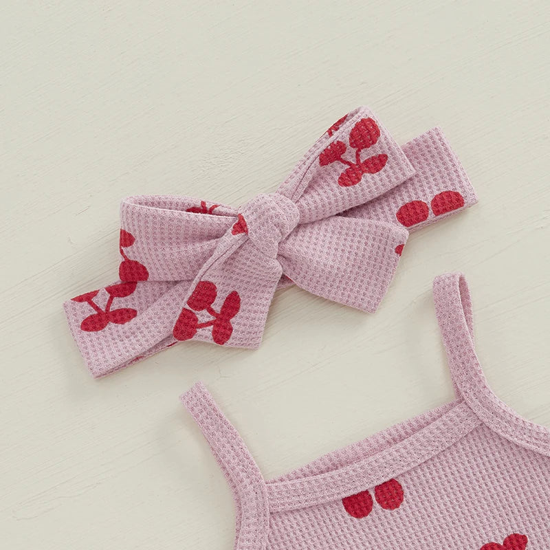 Knit Cherries Set