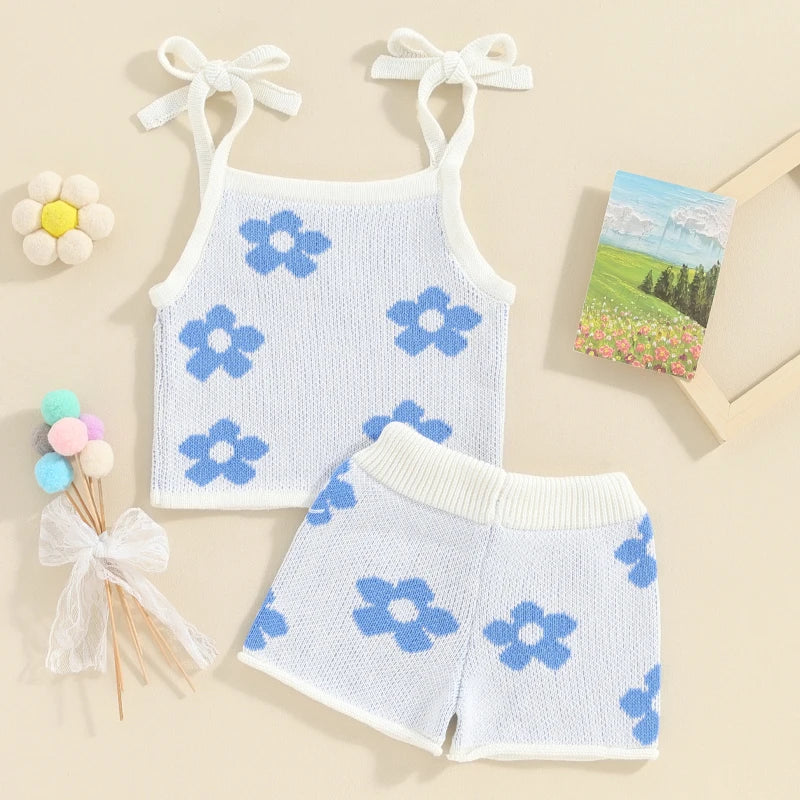 Knit Daisy Set