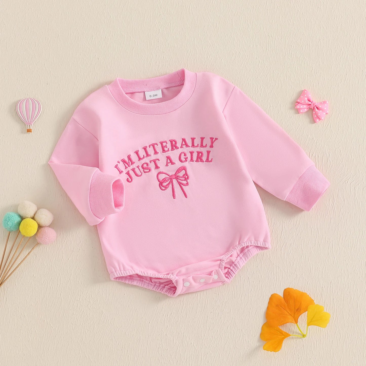 Literally Just A Girl Sweatshirt