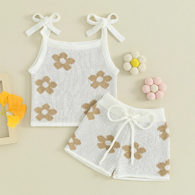 Knit Daisy Set