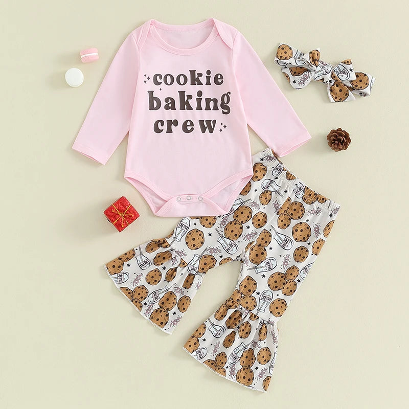 Cookie Baking Crew Flare and Tee Set