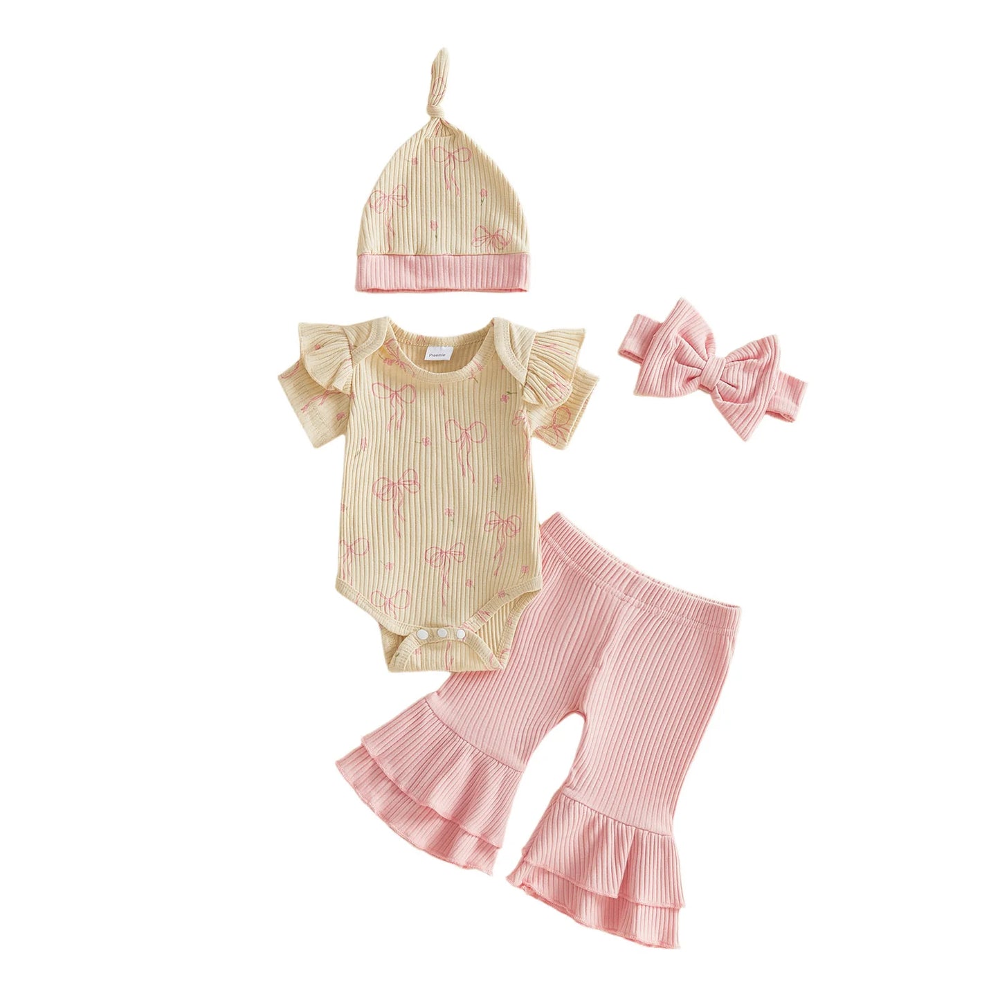 Pink Bows Set