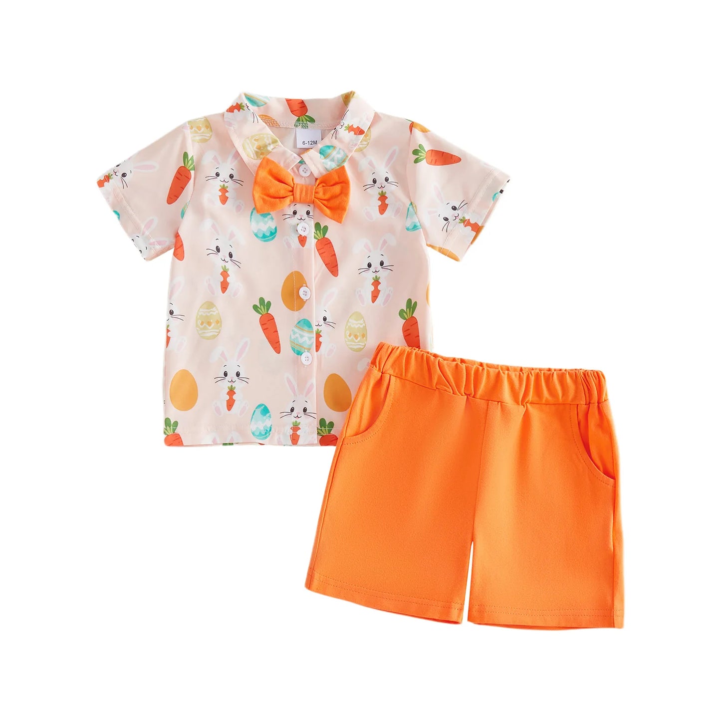 Boys Easter Button Down Set