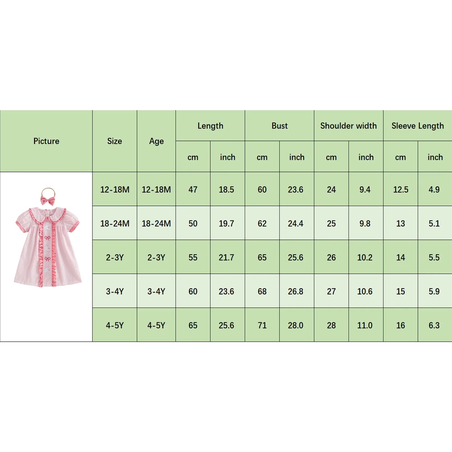 Pink Bow Smock Dress