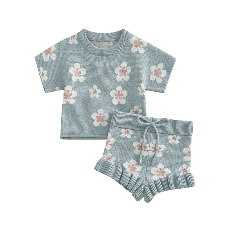 Knit Daisy Set