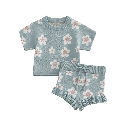 Knit Daisy Set