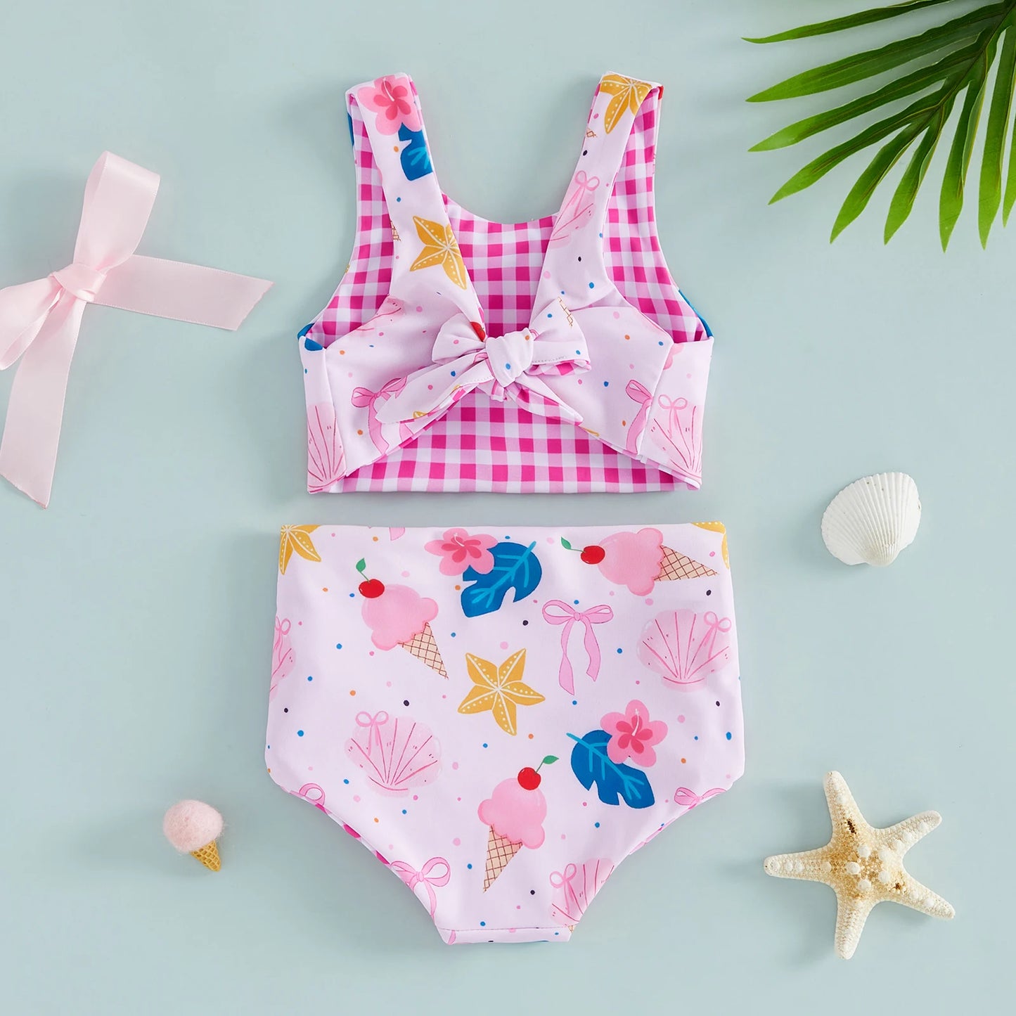 Ice Cream and Sea Shells Swimsuit