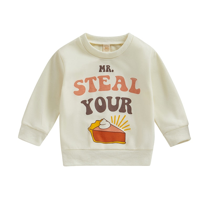 Mr. Steal Your Pie Sweatshirt