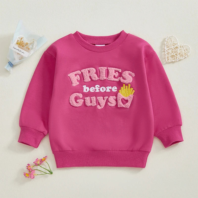 Fries Before Guys Pullover