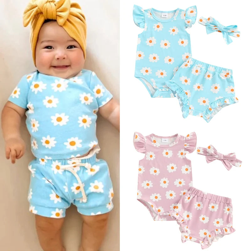 Daisy Tee and Bummies Set