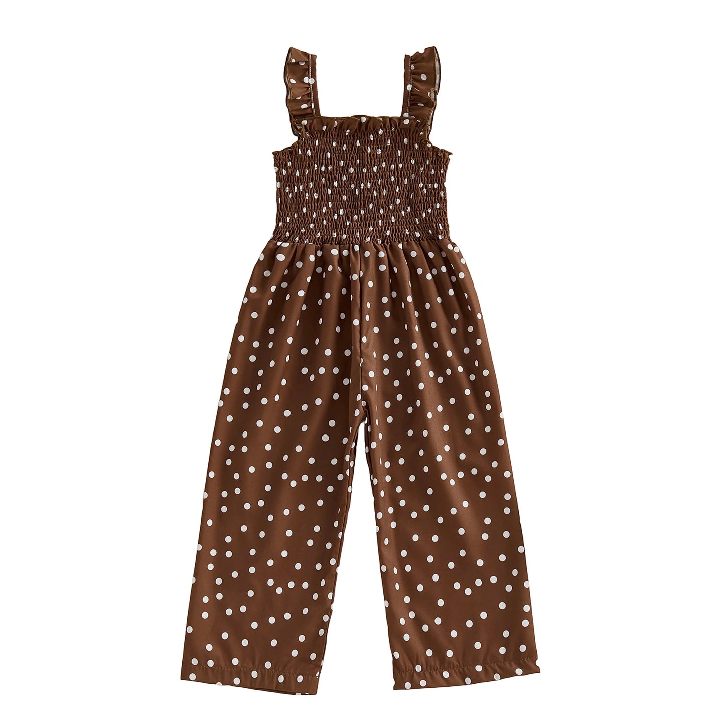 Polka Dot Wide Leg Jumpsuit