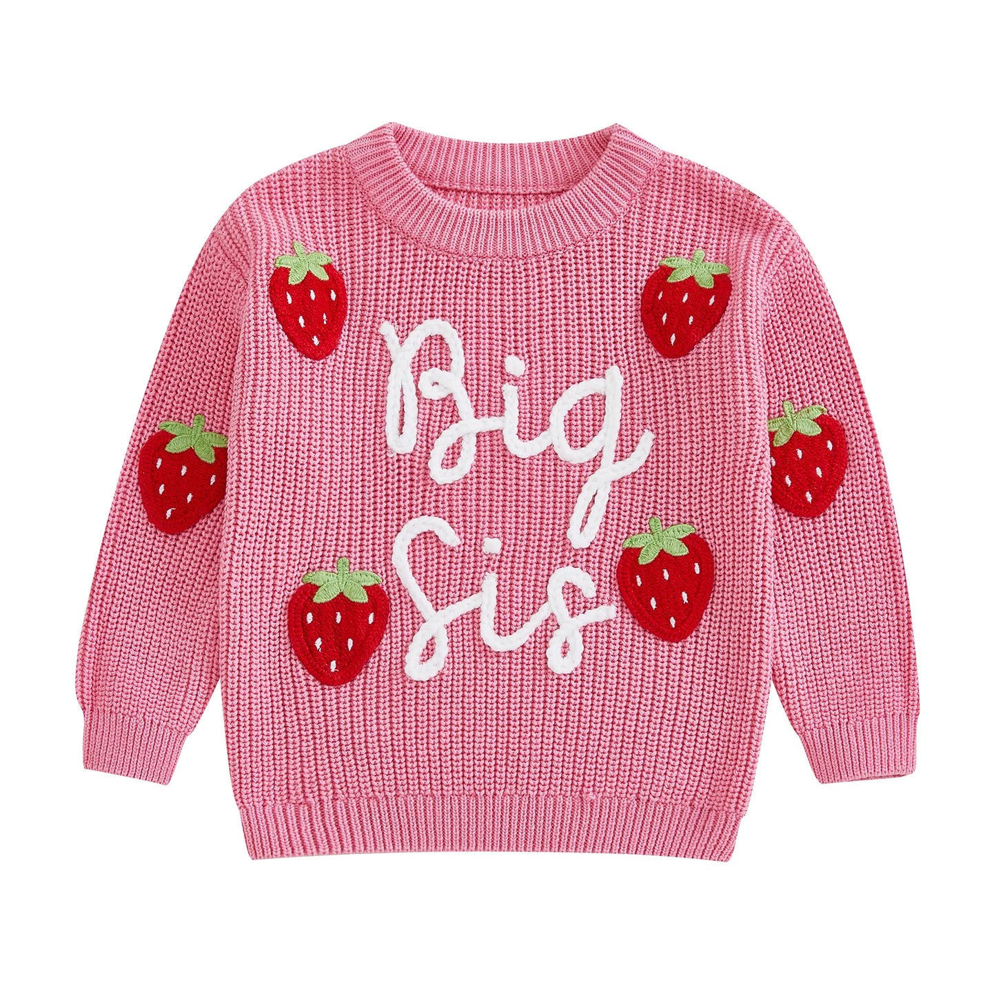 Big Sis Strawberry Sweater