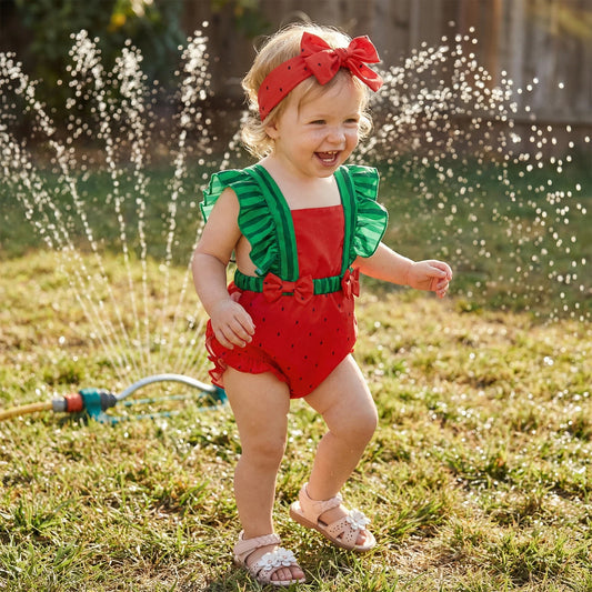 Strawberry Romper