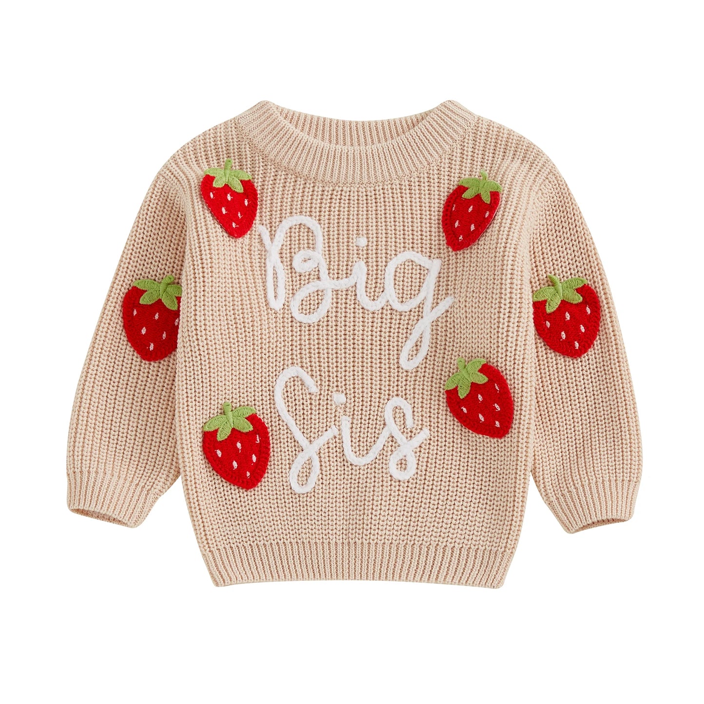 Big Sis Strawberry Sweater