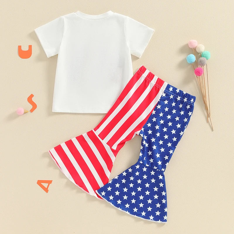 American Babe Embroidered Set