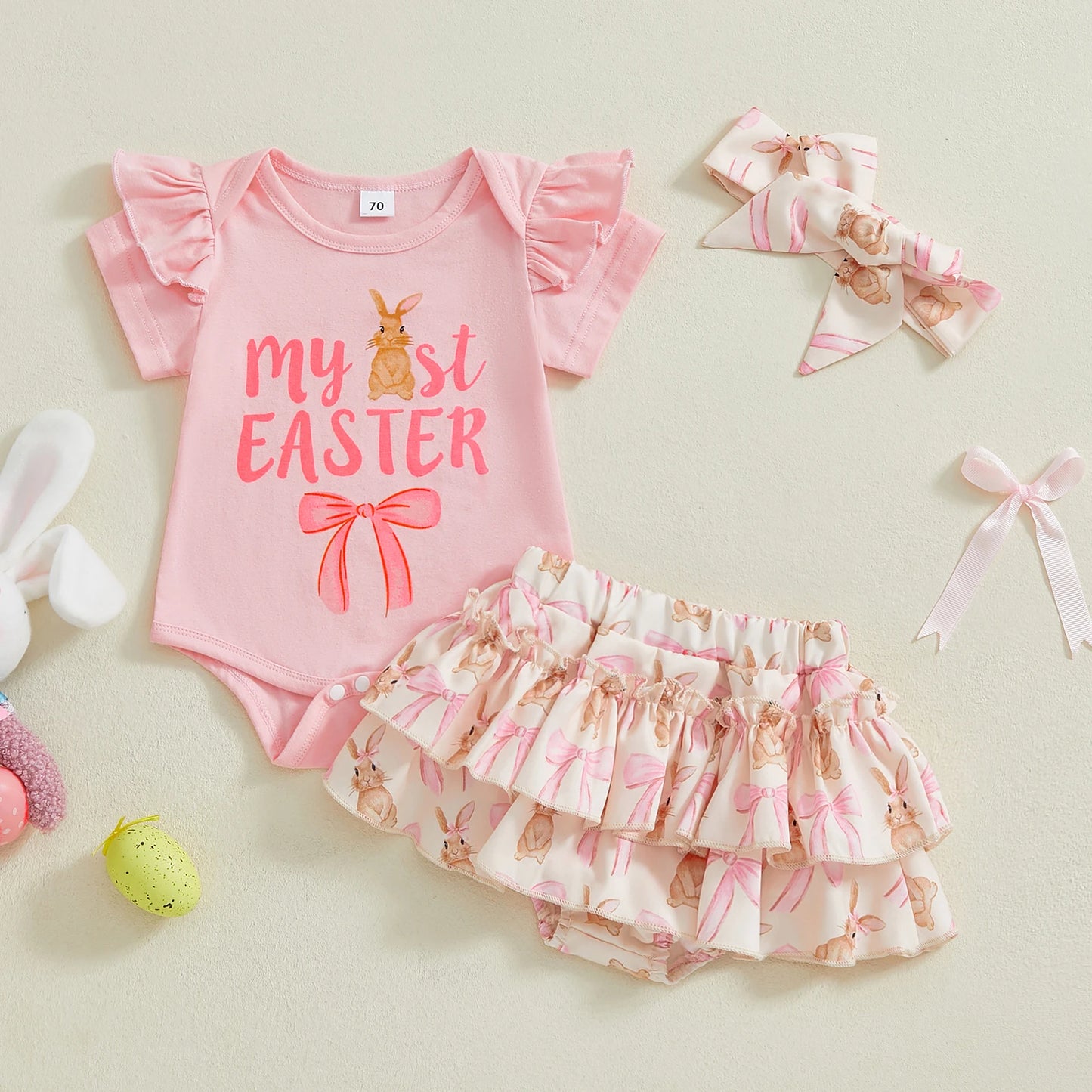 First Easter Ruffle Set