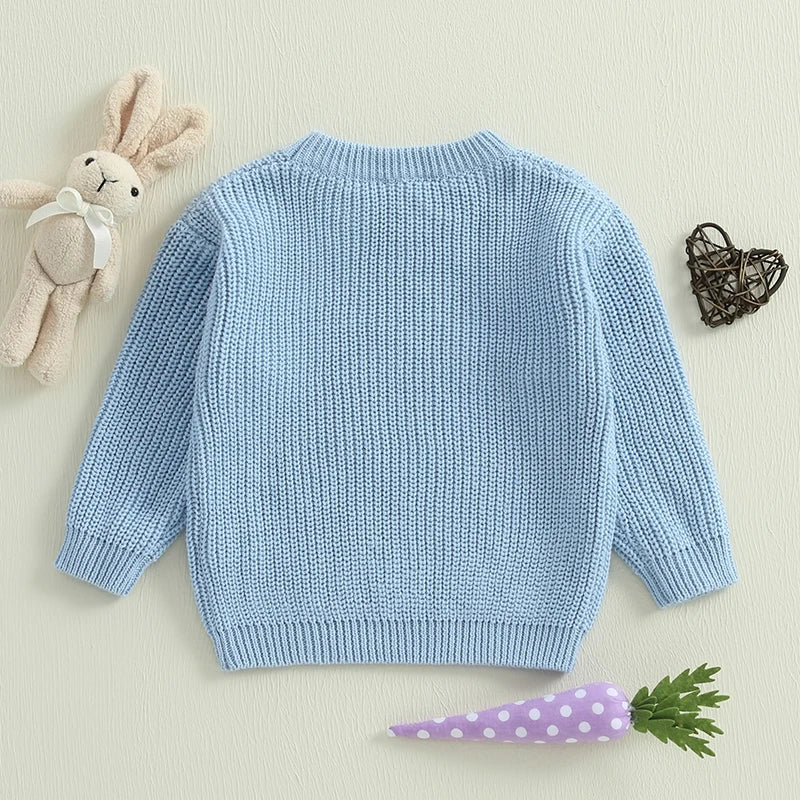 Snuggle/Easter Bunny Embroidered Sweater