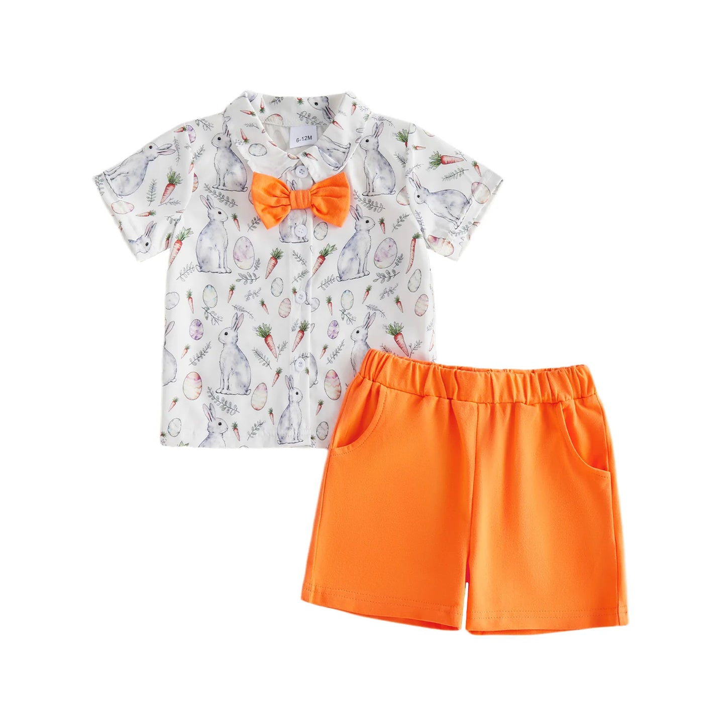 Boys Easter Button Down Set