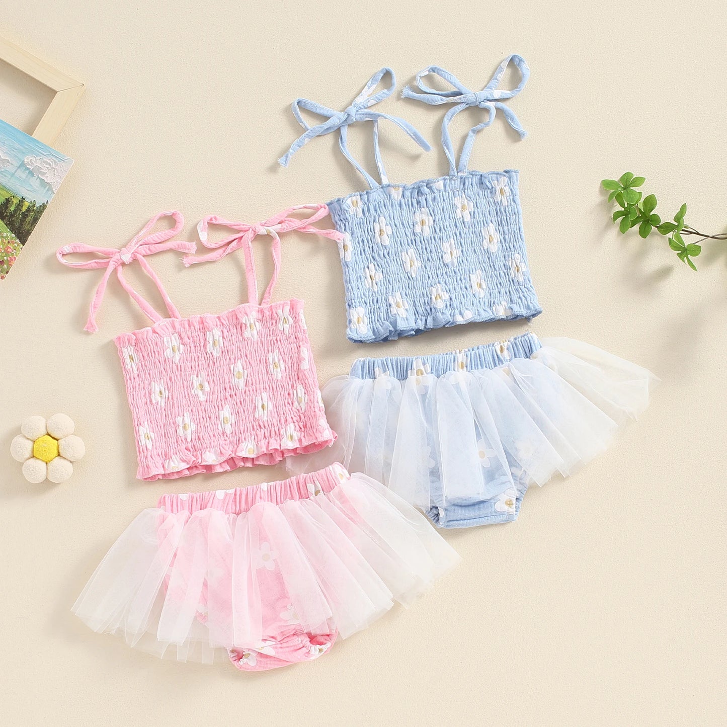 Daisies and Tulle Set