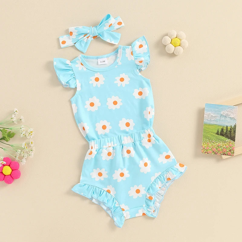 Daisy Tee and Bummies Set