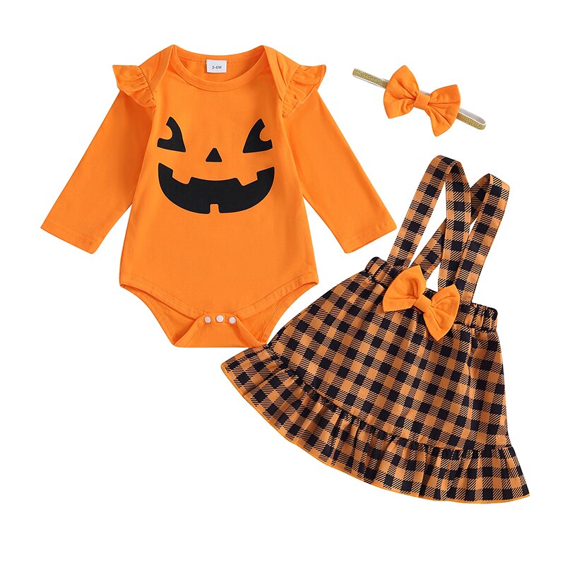 Pumpkins and Plaid Outfit