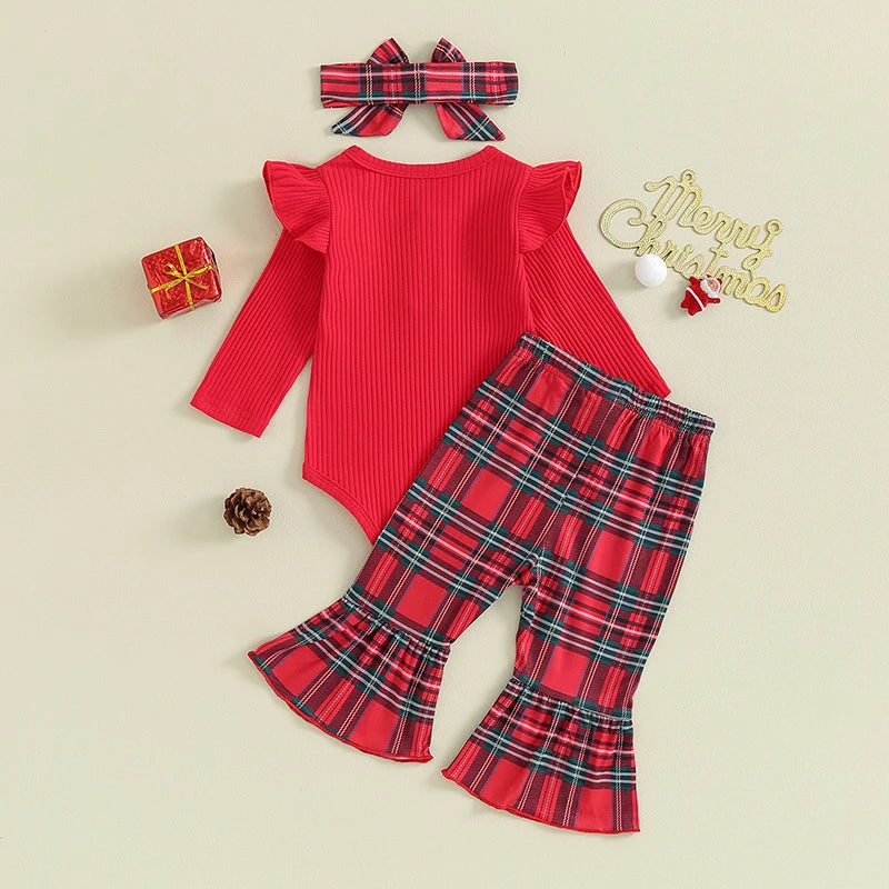 Ruffles and Tartan Set