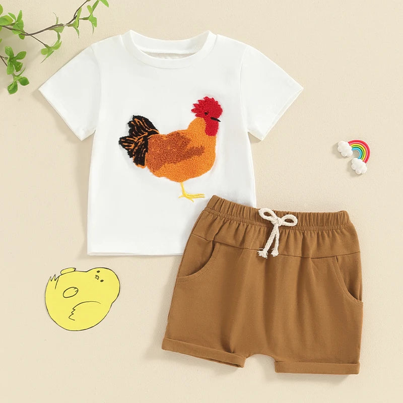 Chicken Shorts Set