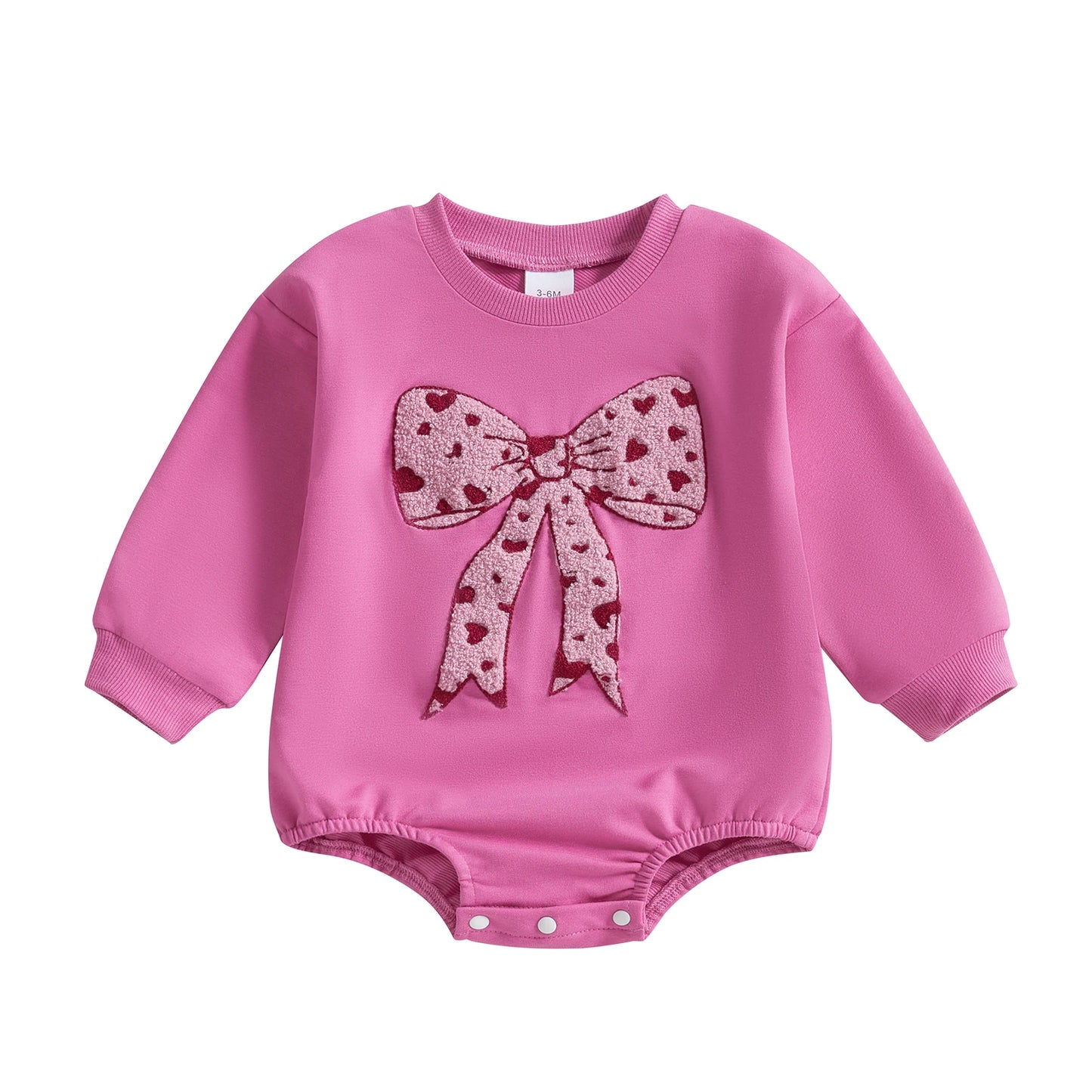 Heart Bow Onesie