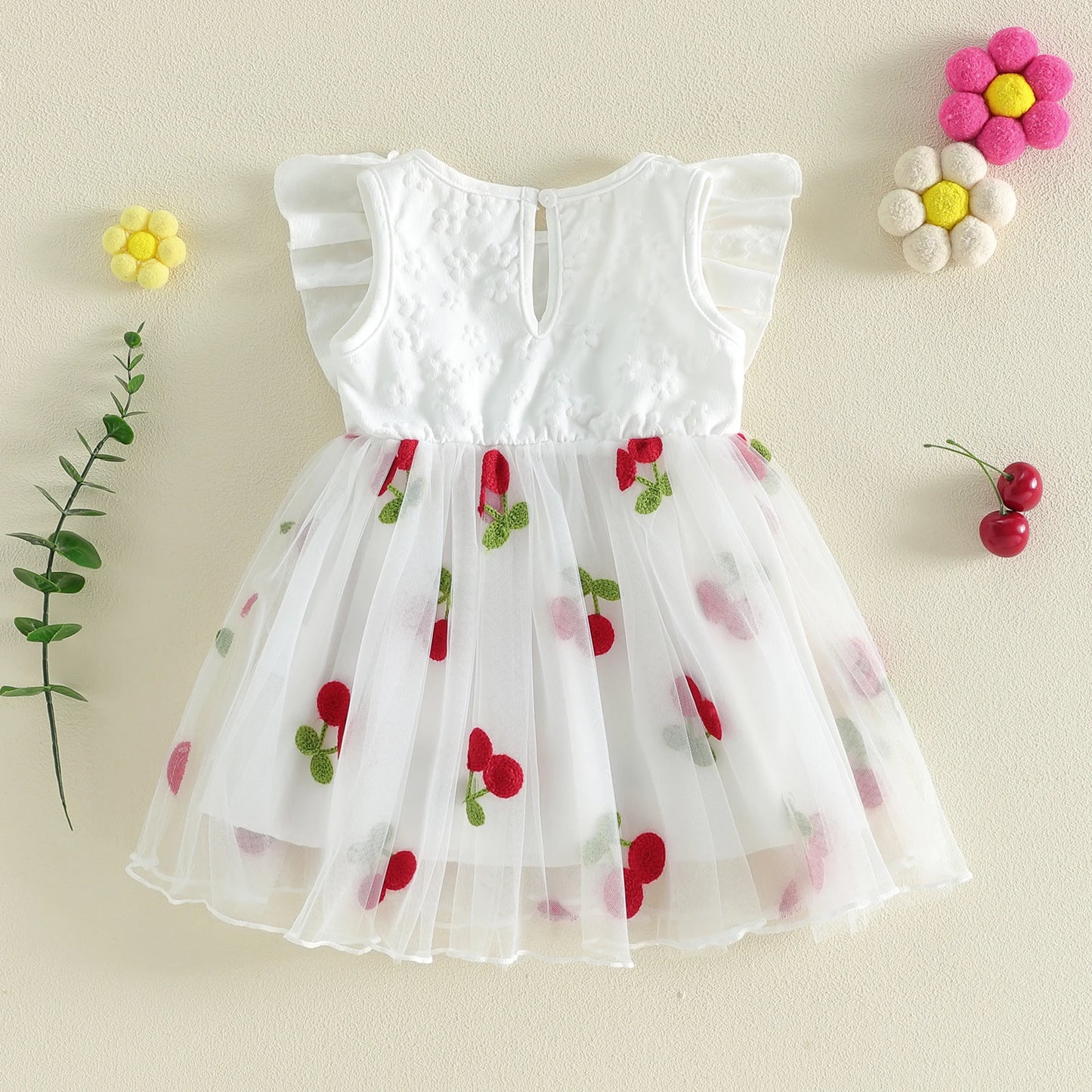 Cherries Tulle Dress