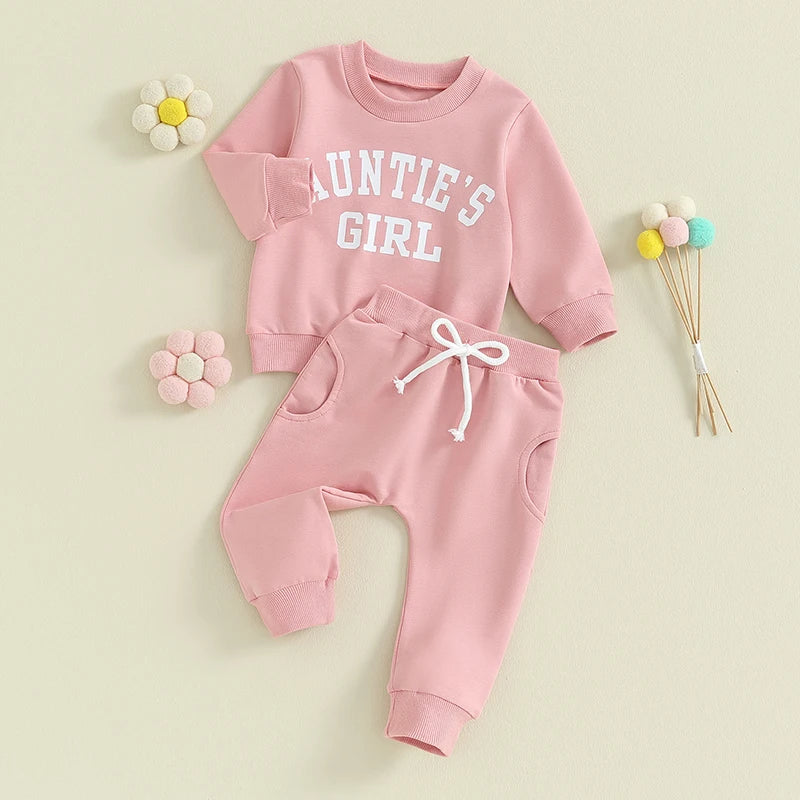 Auntie's Girl Sweat Set