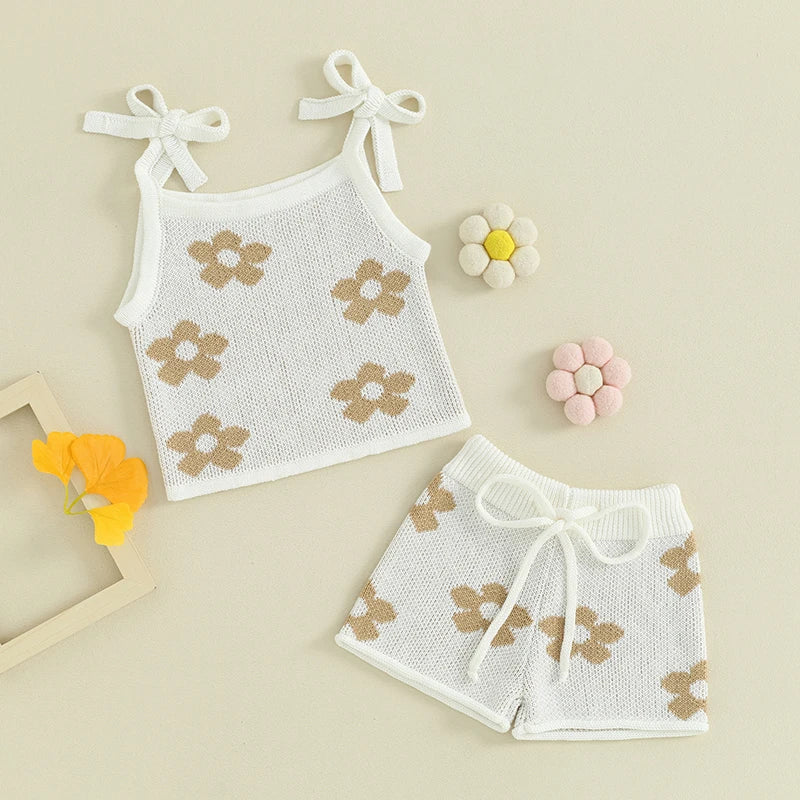 Knit Daisy Set