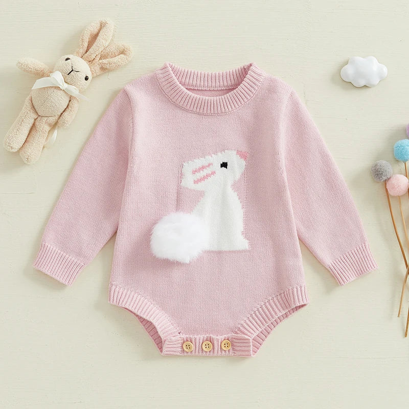 Fuzzy Easter Onesies