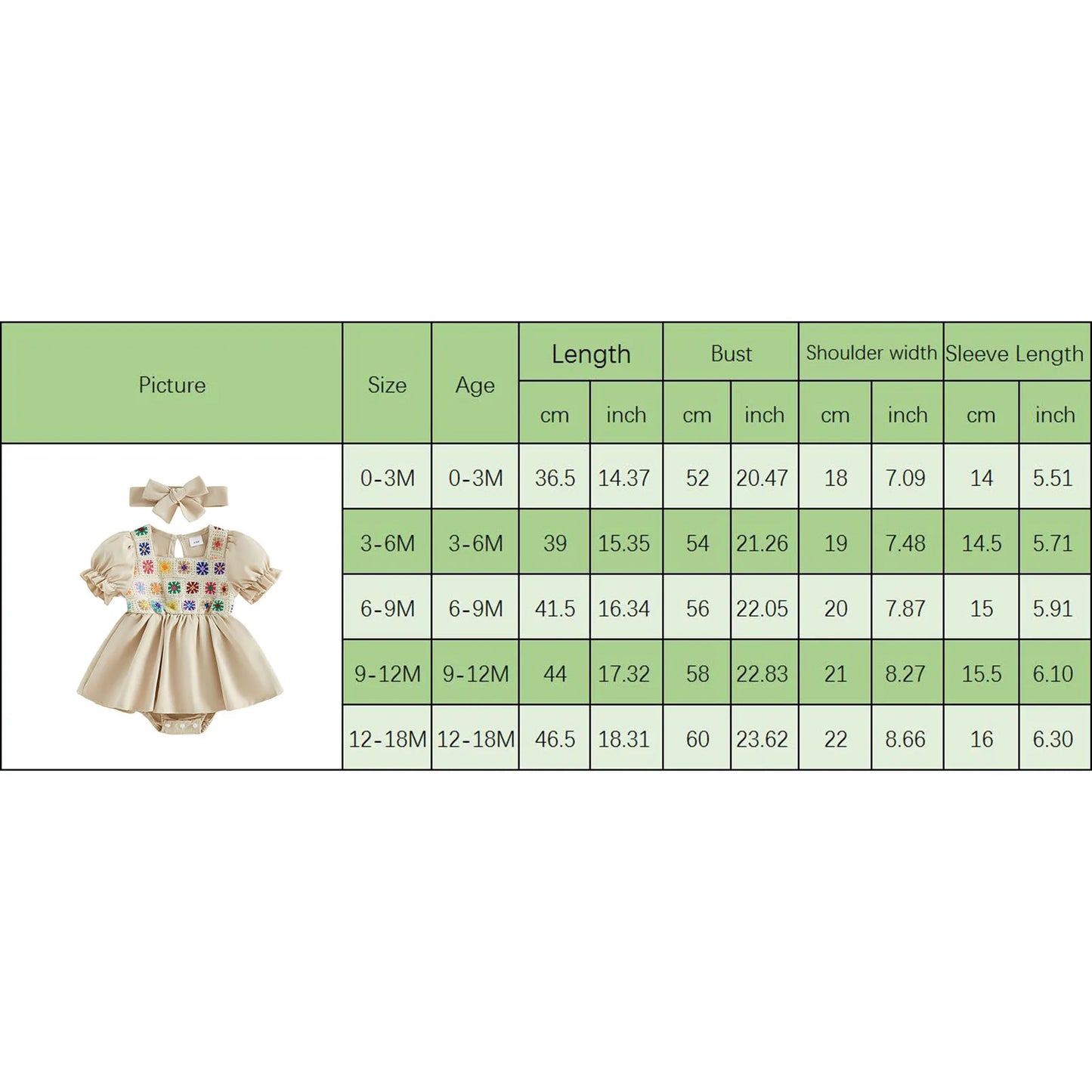 Crochet Flower Dress